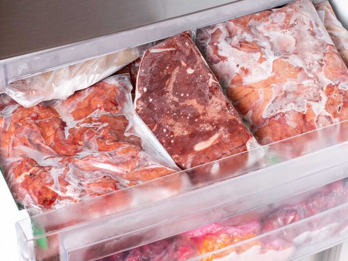 Tiefgekühltes Fleisch So lange ist es noch haltbar